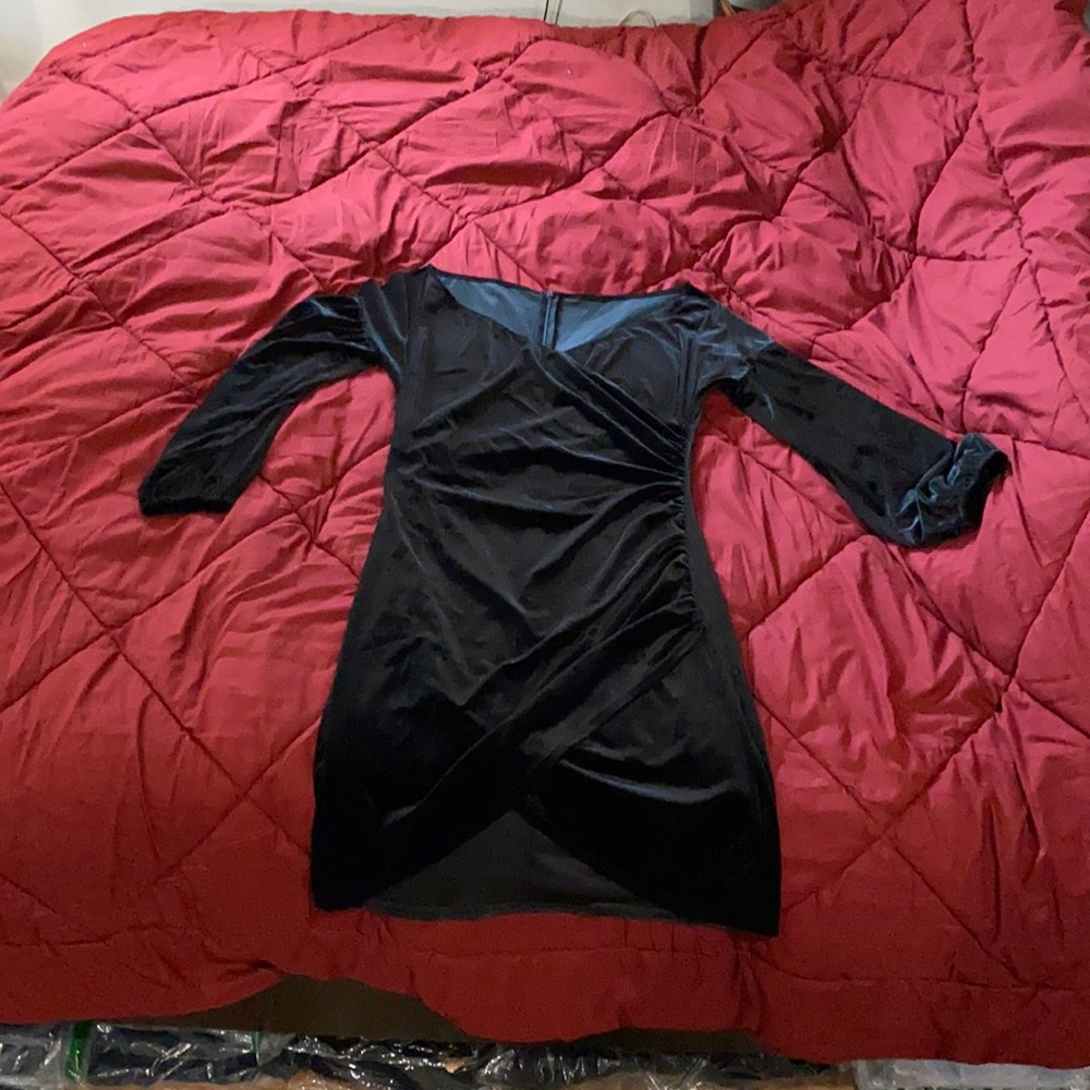 Black Velvet Dress